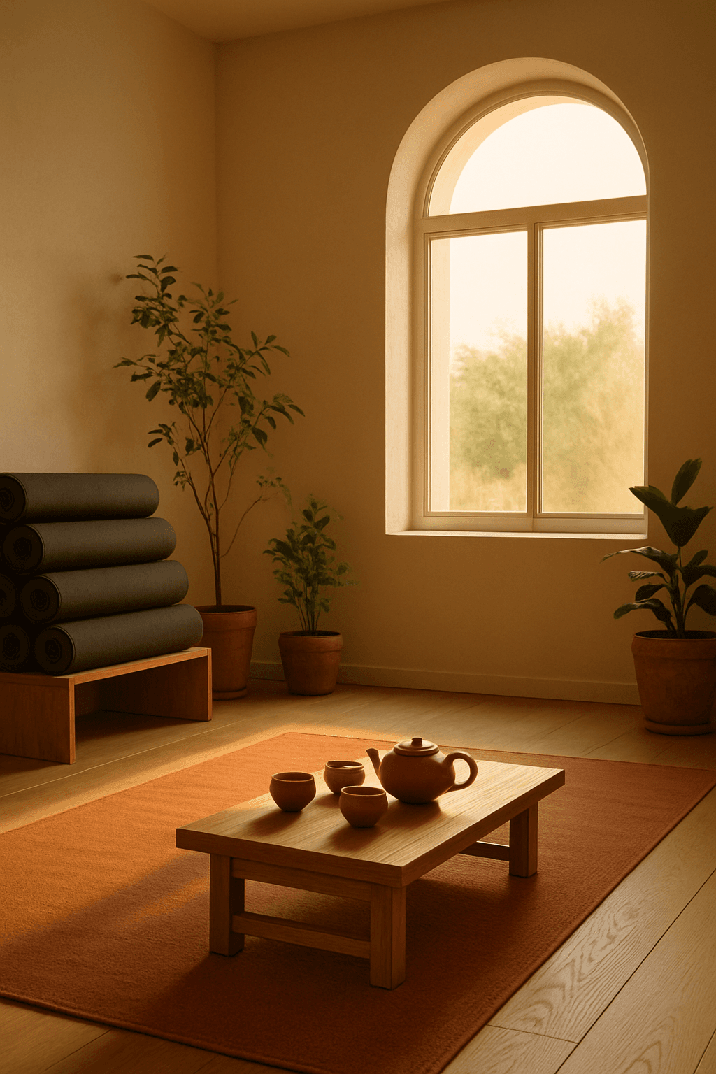 Riyadh Wellness Lab studio interior